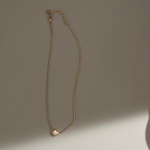 Kendra Scott Gold Heart Pendant Necklace